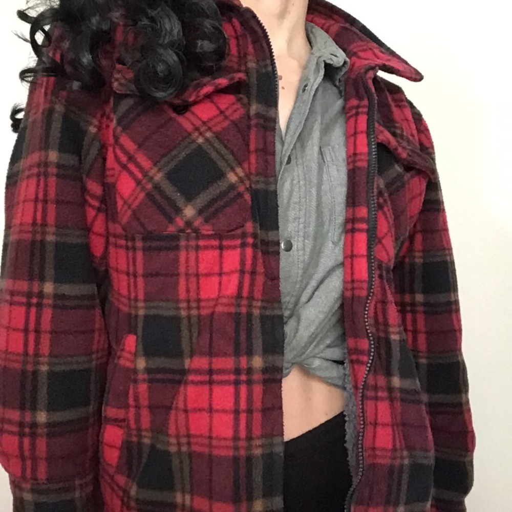 Red Plaid Jacket - Picture 12 of 16